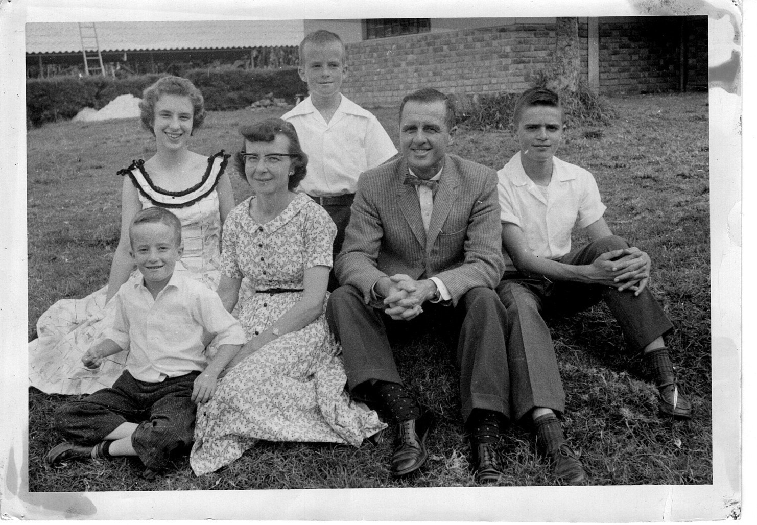 Mary Hope and Gerald Stucky with their children (left to right) Timothy, Judith, Paul and Peter shared their lives with hundreds of children at the home and school in Cachipay. (Supplied by family.)
